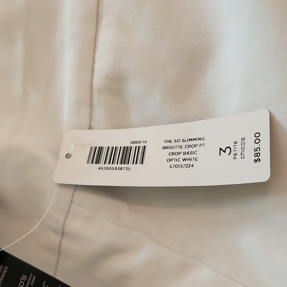 Chicos Brand Plus Sized Petite Capris - Picture 8 of 8